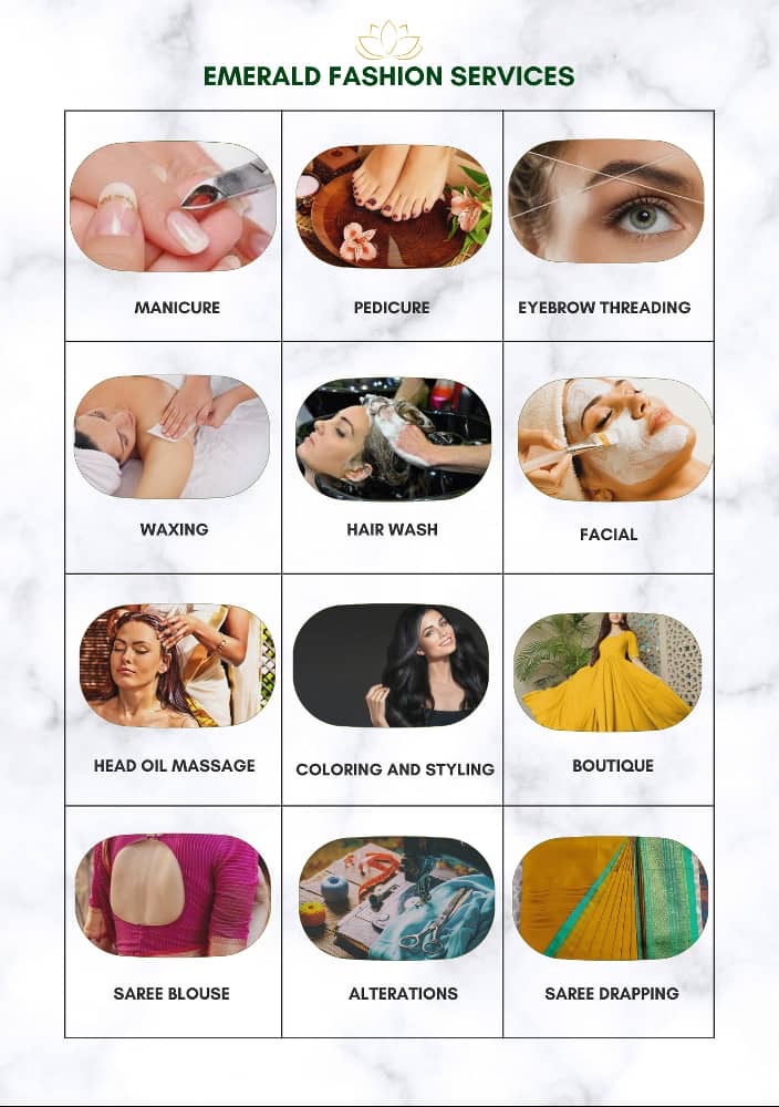 Emerald Nail & Beauty Spa Stitching